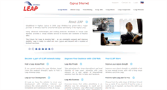 Desktop Screenshot of leapwifi.com